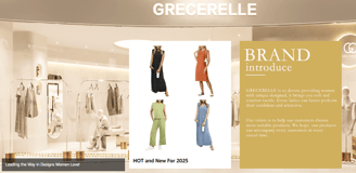 GRECERELLE Maxi Dress - comfortable and wrinkle resistant travel clothes option for hot, humid US 
