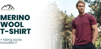 Merino wool quick-dry travel shirt, comfortable and odor-resistant travel clothes for hot weather