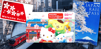 Welcome Suica Pasmo Passport Japan Rail Pass Essential Items Travelling in Japan on budget