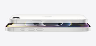 a close up of a phone with a camera and a phone