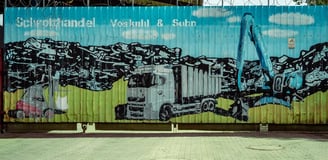 grafiti einfahrt voskuhl sohn gmbh