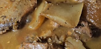Roti porc a la marmite
