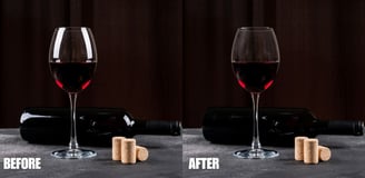 glass-glare-removal