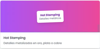 Tarjetas de presentación impresas en papel couche brillante