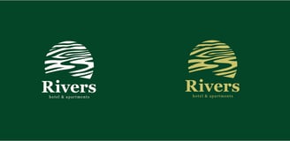 logo design: rivers hotel