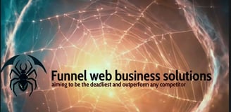 a spider webpage with a spider webpagel