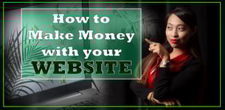 make money with website