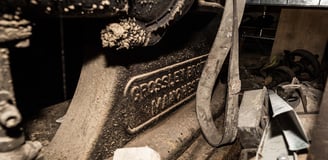 dusty crossley engine in the attic