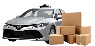 Parcel delivery by Taxis