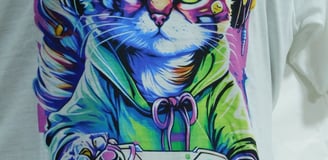 Sublimación con diseño de Gato