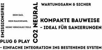 Plasma-Therme Vorteile: emissionsfrei, CO2-neutral, wartungsarm, kompakte Bauweise,