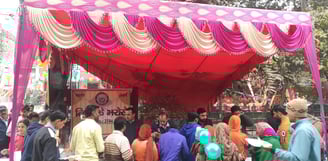 food distribution on republic day