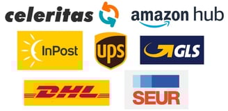 celeritas amazon inpost ups gls dhl y seur