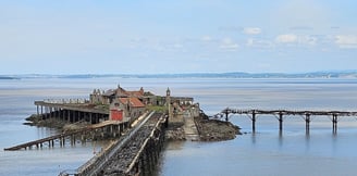 Cheddar Trip - The old pier Weston-Super-Mare