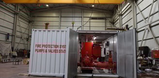 containerized fire pump