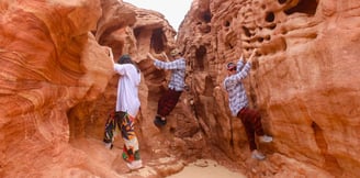 Colored Canyon, Blue Hole, and Dahab.