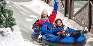 indoor snowboarding