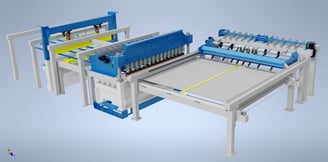 Soudage de treillis entièrement automatique pour panneaux de clôture