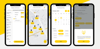 Go Autopoint case study, App New design using figma