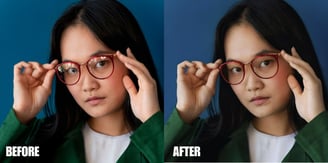 glass-glare-removal