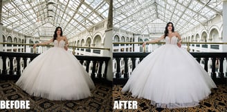 Wedding Before and After 