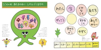 絵本「あのね、いまのきもちはね」のサンプル画像