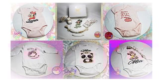 Personalizirani body za bebe s natpisom 