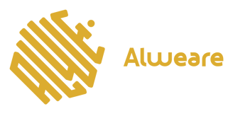 Logo of the graphic company alweare studio