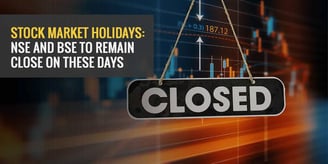 Indian stock market closed on these days