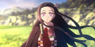 Nezuko Kamado in the sun