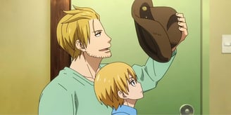 Fire Force Arthur Boyle with his Father