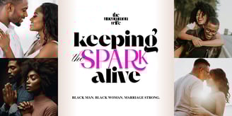 Keeping the Spark Alive graphic with 4 couples