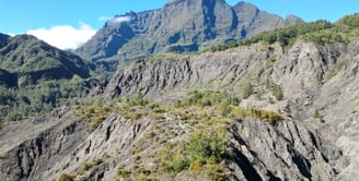 View of cirque de Mafate