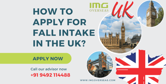 How to apply for fall intake in the UK?