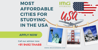 Most affordable cities for studying in the USA