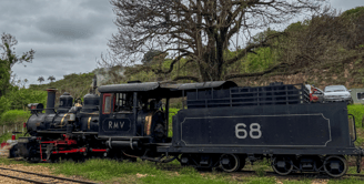Trem Maria Fumaça em Tiradentes, Minas Gerais