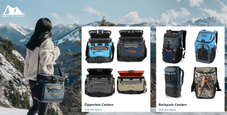 Titan Deep Freeze Zipperless Cooler, one of the best soft coolers 2025, perfect for portable use 