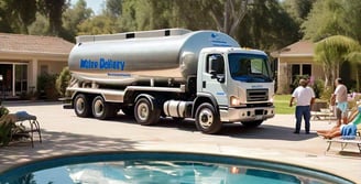 swimming pool water tanker