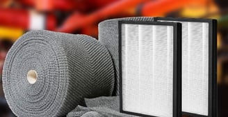 media filter screen mesh filter pleated and round