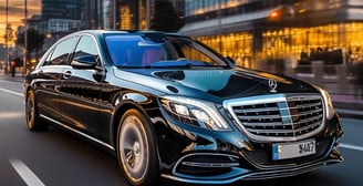 Mercedes S550 Luxuary Sedan