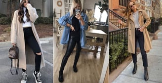 7 Mejores outfits con abrigos ligeros para la temporada de otoño