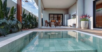 Projeto residencial moderno área gourmet com piscina, em Itu - Aborin Arquitetura