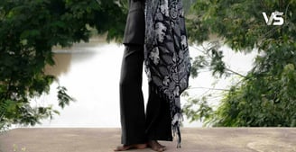 details about flared pants