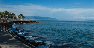 melecón puerto vallarta mexico