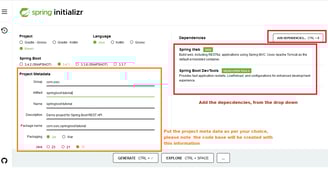 Set Up Your Spring Boot Project from Spring Initializr