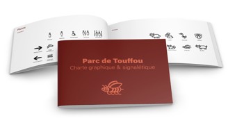 graphical charter for the "parc touffou"
