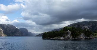 View of the Lysefjord
