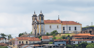 Igreja Histórica em Ouro Preto, Minas Gerais