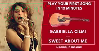 Easy Chords: Gabriella Cilmi - Sweet About Me