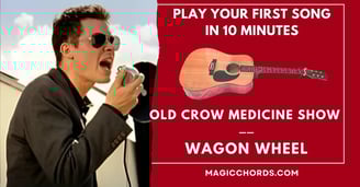 Simple chords: Old Crow Medicine Show - Wagon Wheel